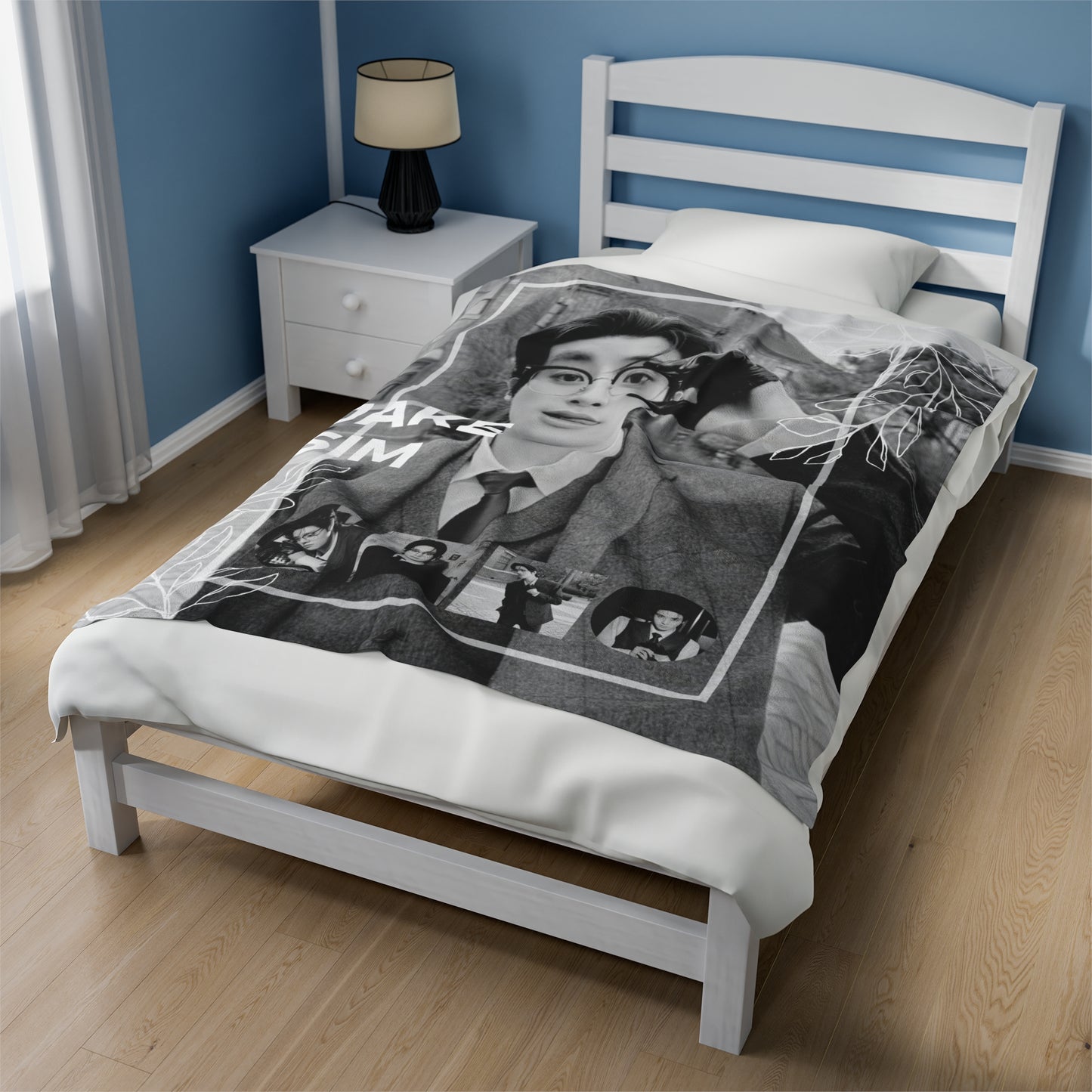Jake Sim Velveteen Plush Blanket