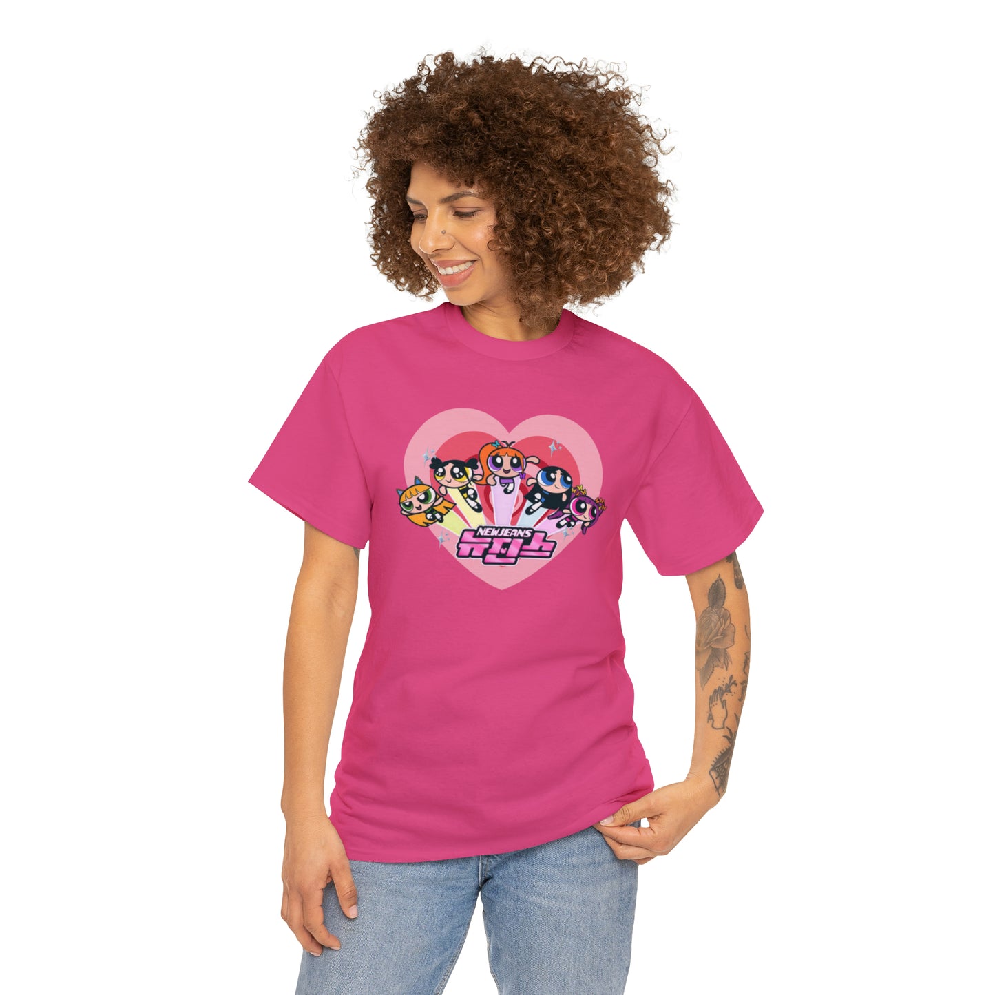 New Jeans X Power Puff Girls T-shirt | New Jeans