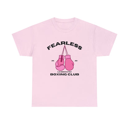 Fearless Boxing Club T-shirt | LESSERAFIM