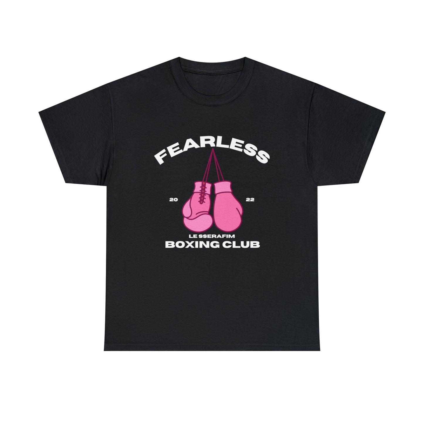 Fearless Boxing Club T-shirt | LESSERAFIM