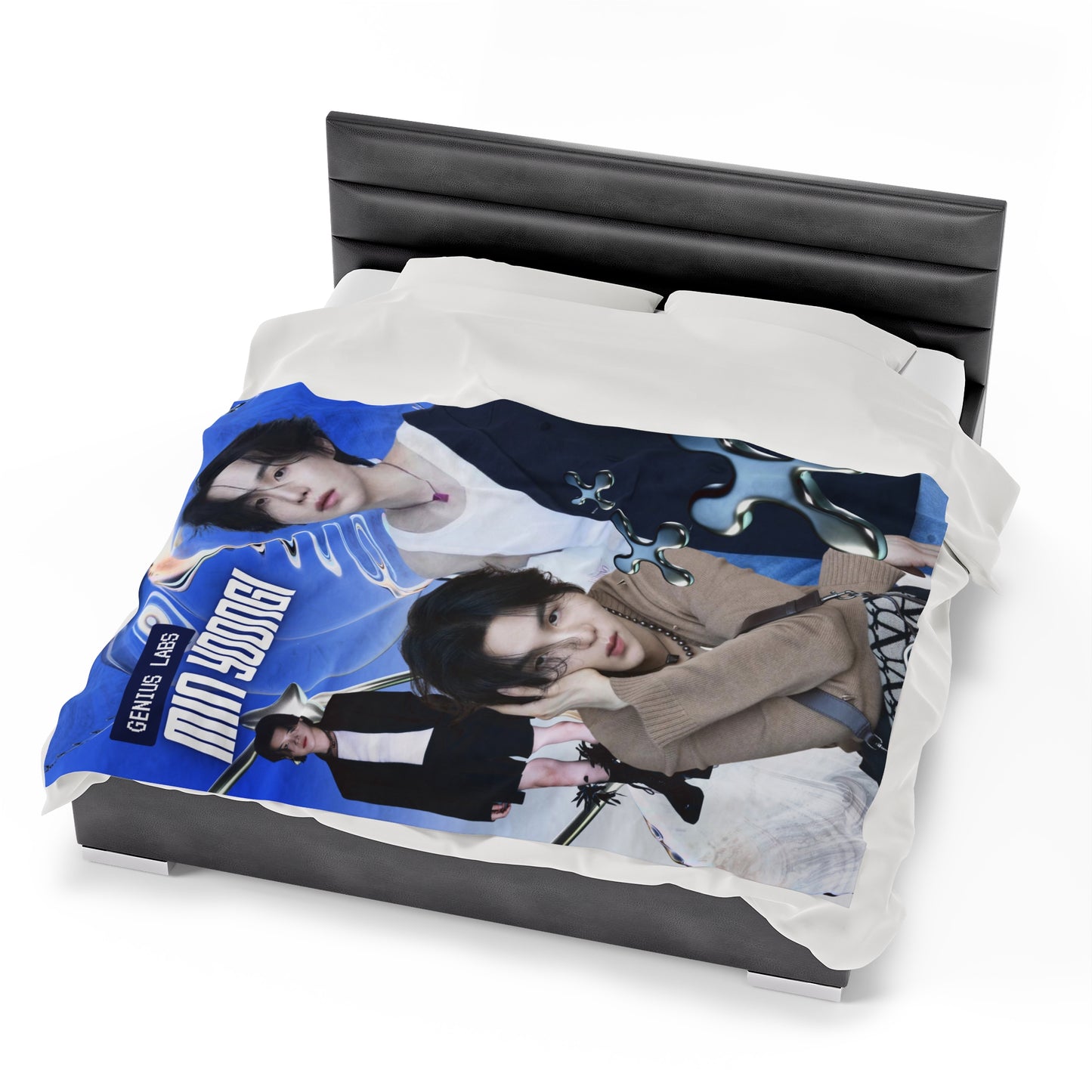 Min Yoongi | Suga BTS Velveteen Plush Blanket