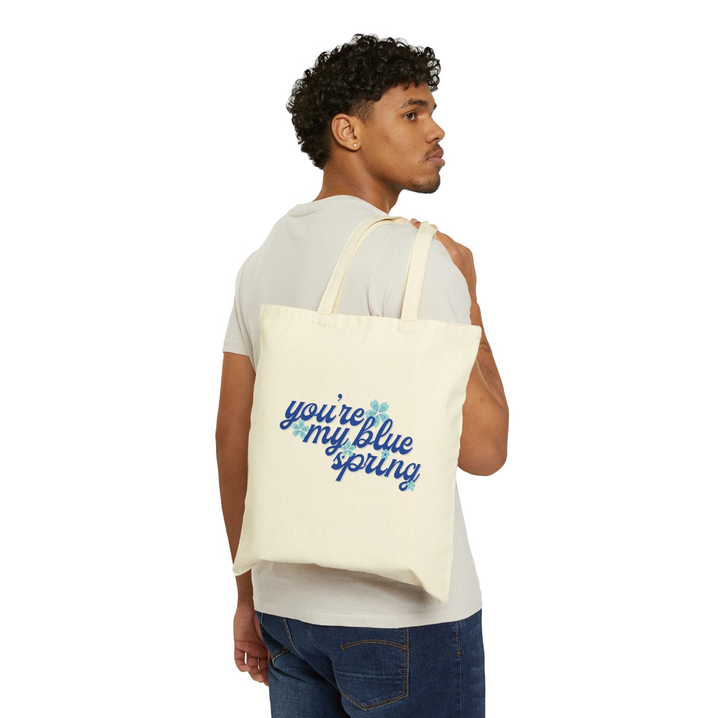 Blue Spring Tote Bag | TXT