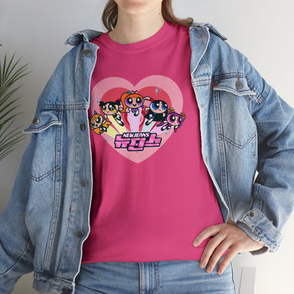 New Jeans X Power Puff Girls T-shirt | New Jeans