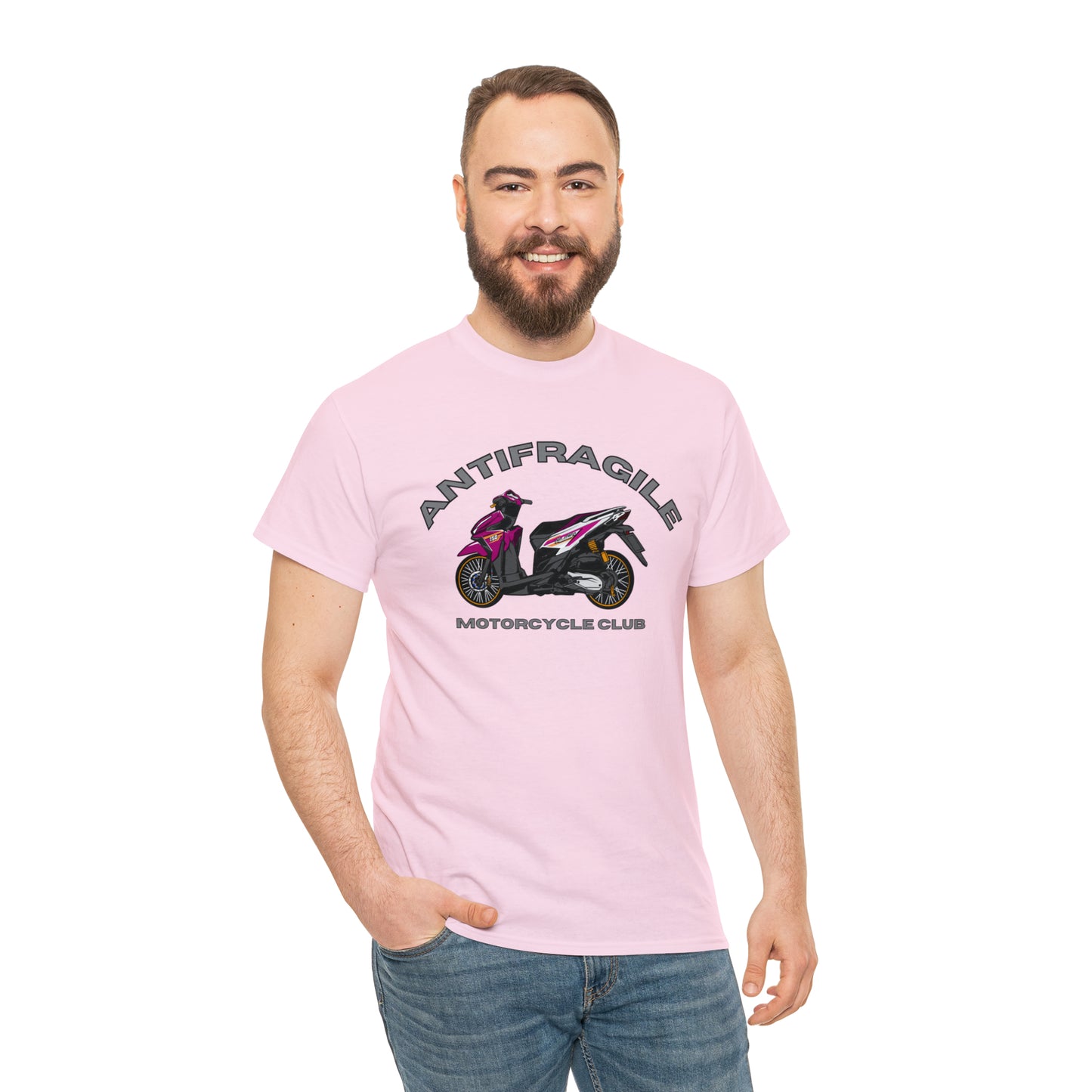 Antifragile Motorcycle Club T-shirt | LESSERAFIM