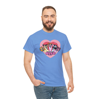 New Jeans X Power Puff Girls T-shirt | New Jeans