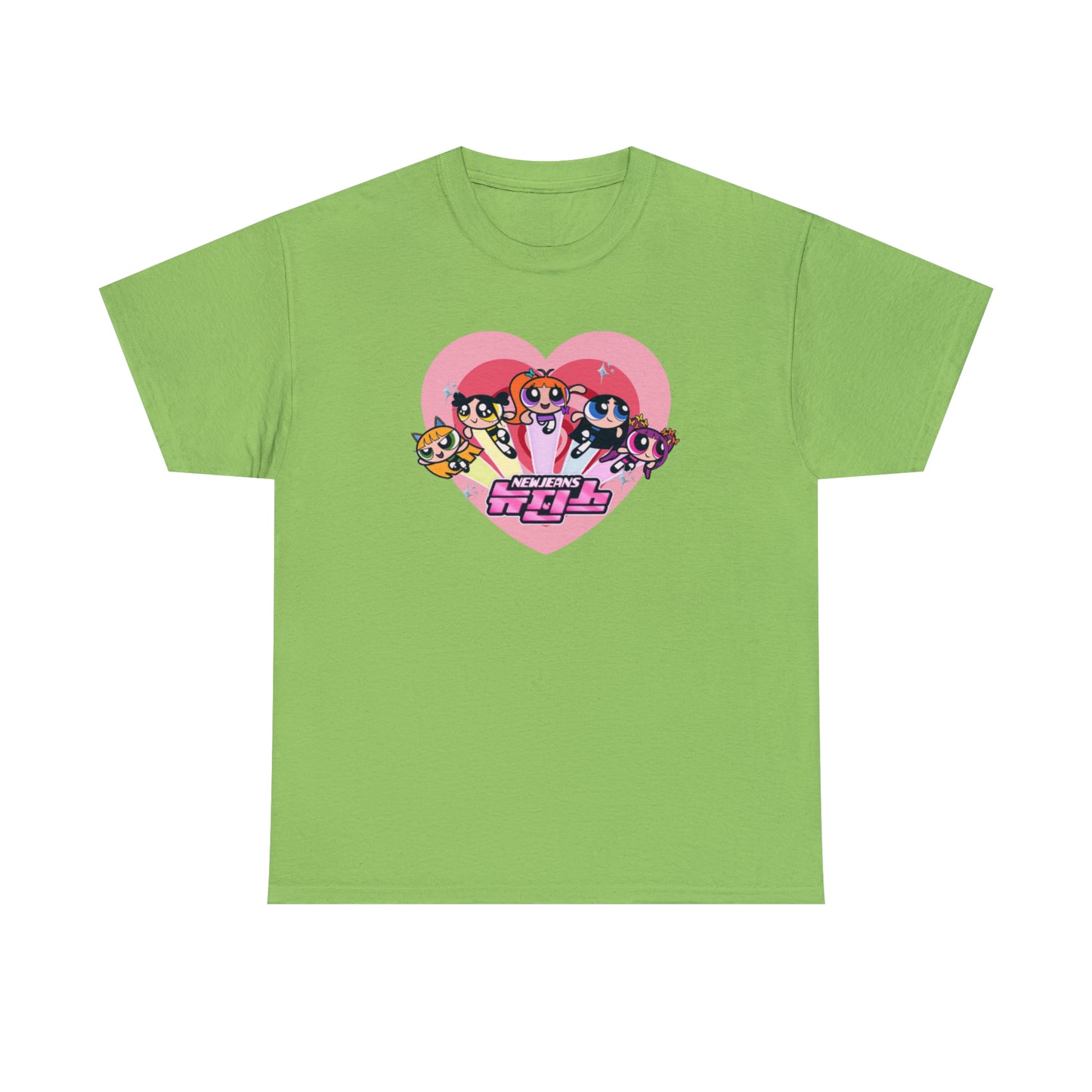 New Jeans X Power Puff Girls T-shirt | New Jeans