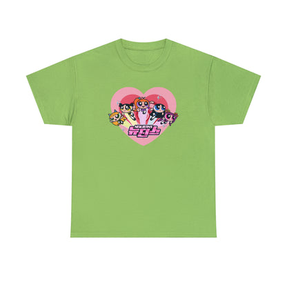 New Jeans X Power Puff Girls T-shirt | New Jeans