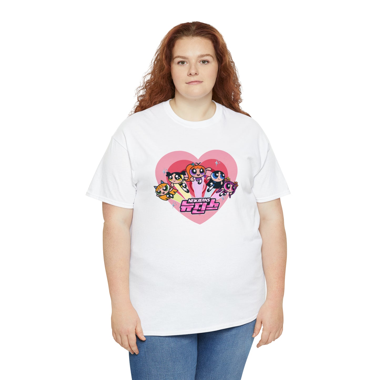 New Jeans X Power Puff Girls T-shirt | New Jeans