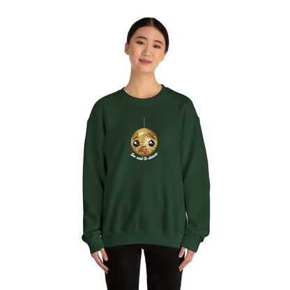 Too Sad To Dance Crewneck | Golden BTS Jungkook