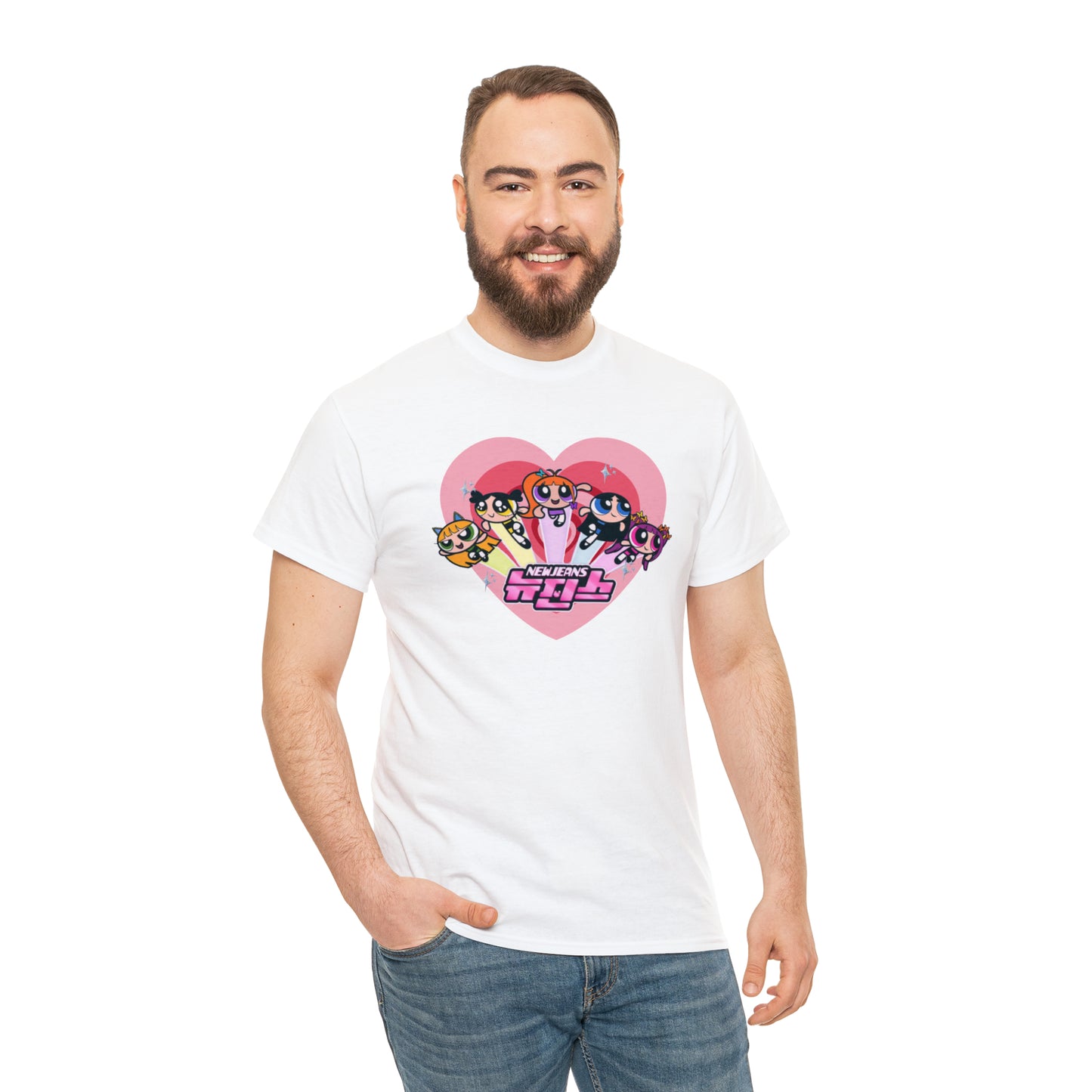 New Jeans X Power Puff Girls T-shirt | New Jeans