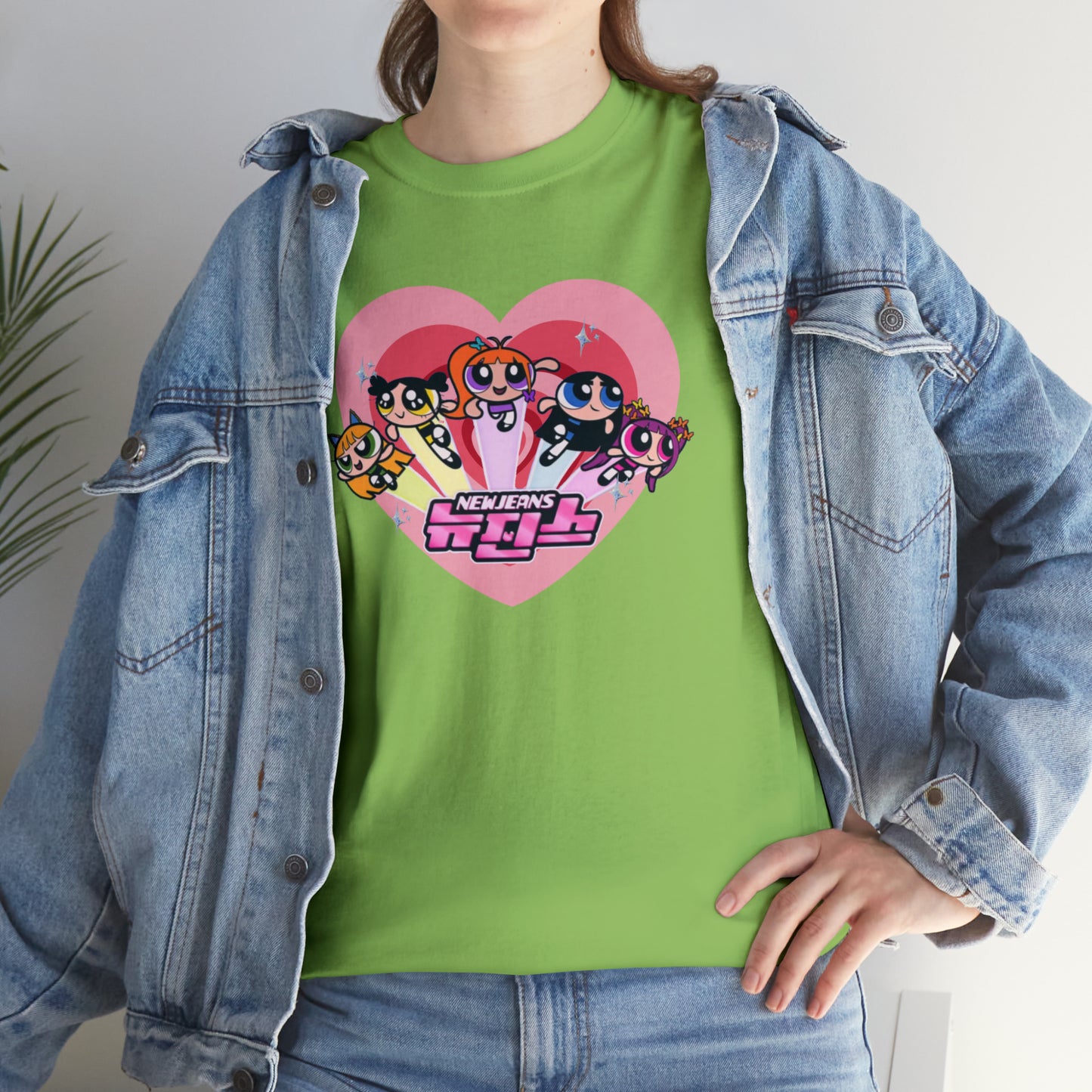 New Jeans X Power Puff Girls T-shirt | New Jeans