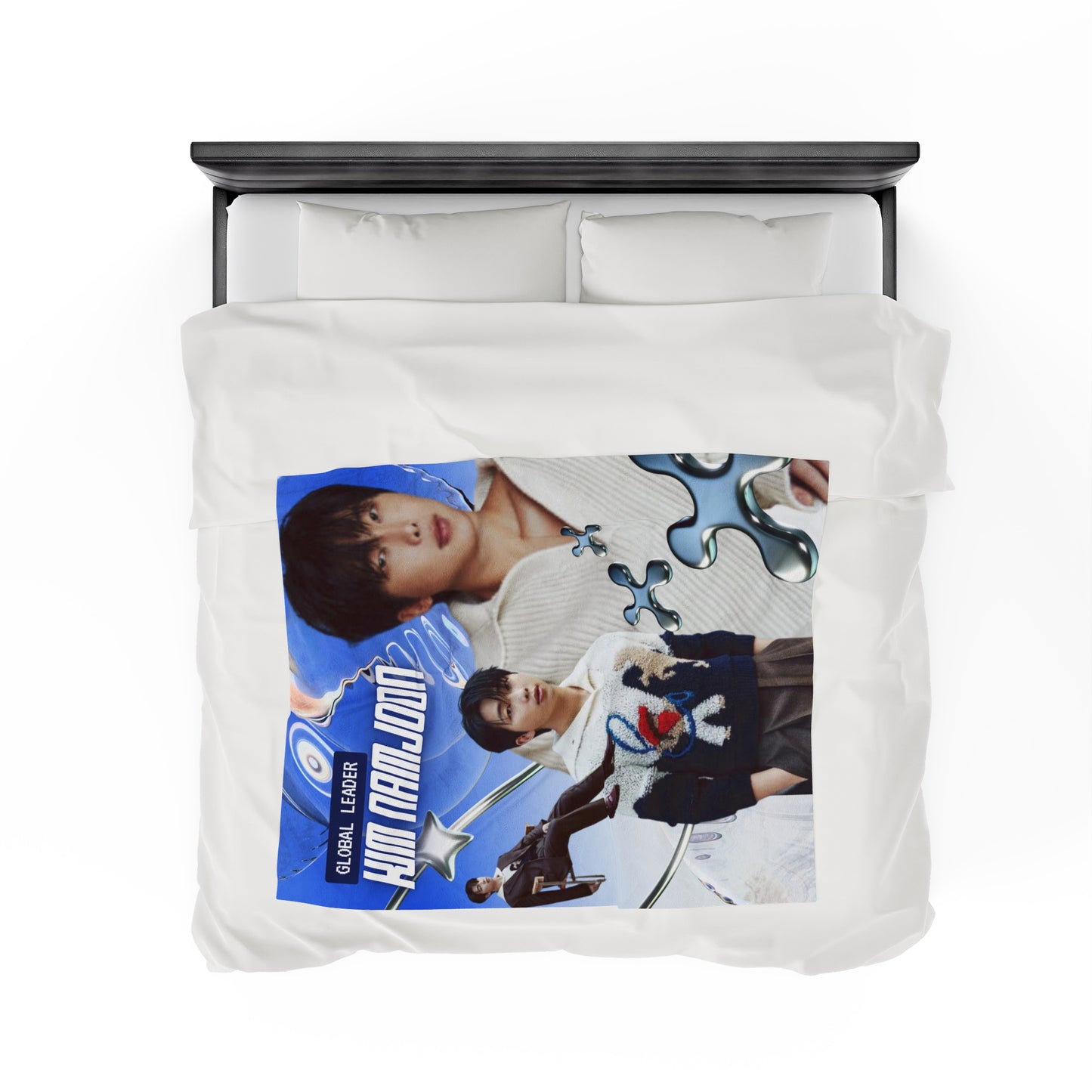 Kim Namjoon | RM BTS Velveteen Plush Blanket