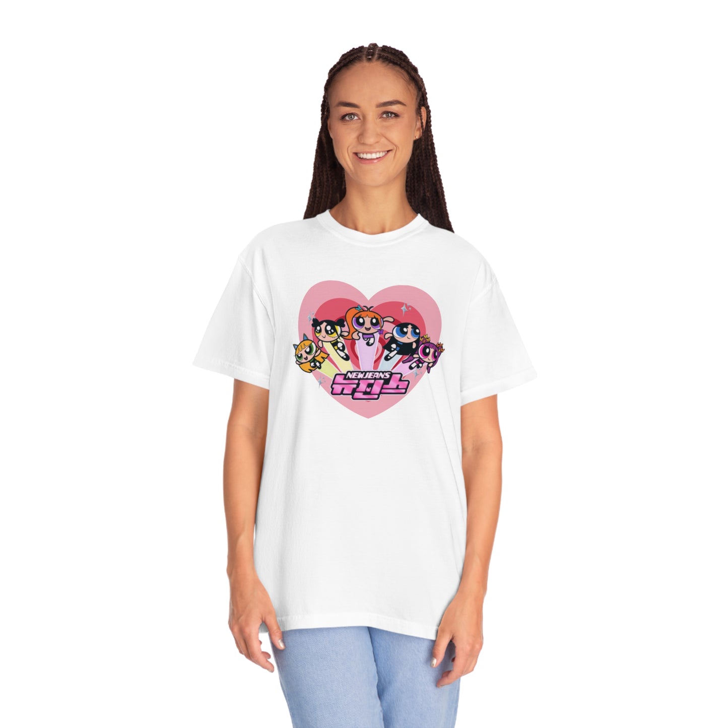 New Jeans X Power Puff Girls T-shirt | New Jeans (Premium)