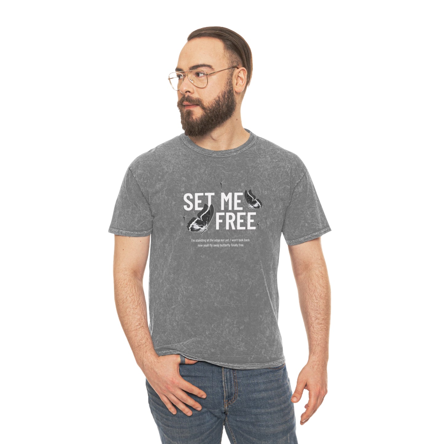 Set Me Free Pt 2 Mineral Wash T-Shirt | Jimin Face