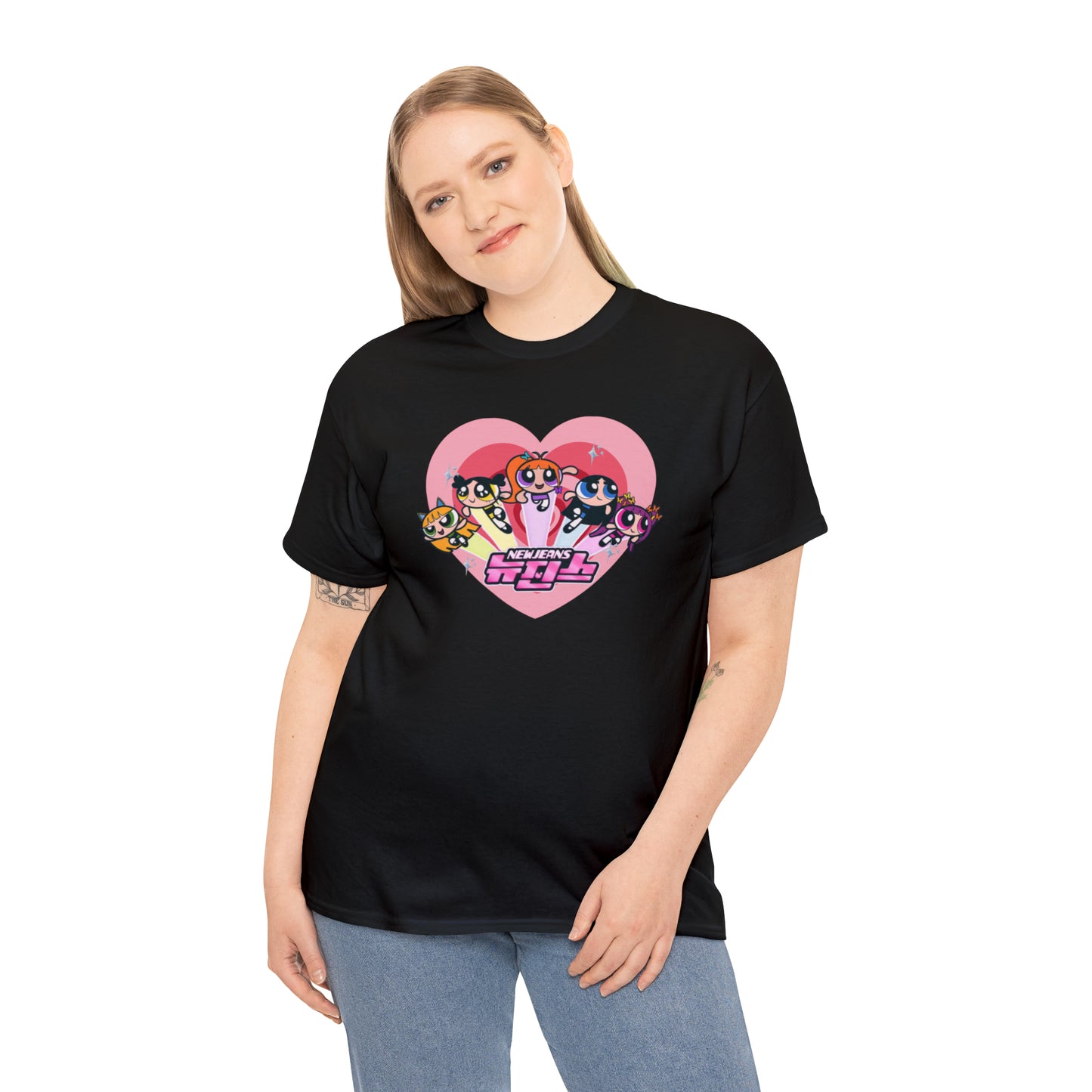 New Jeans X Power Puff Girls T-shirt | New Jeans