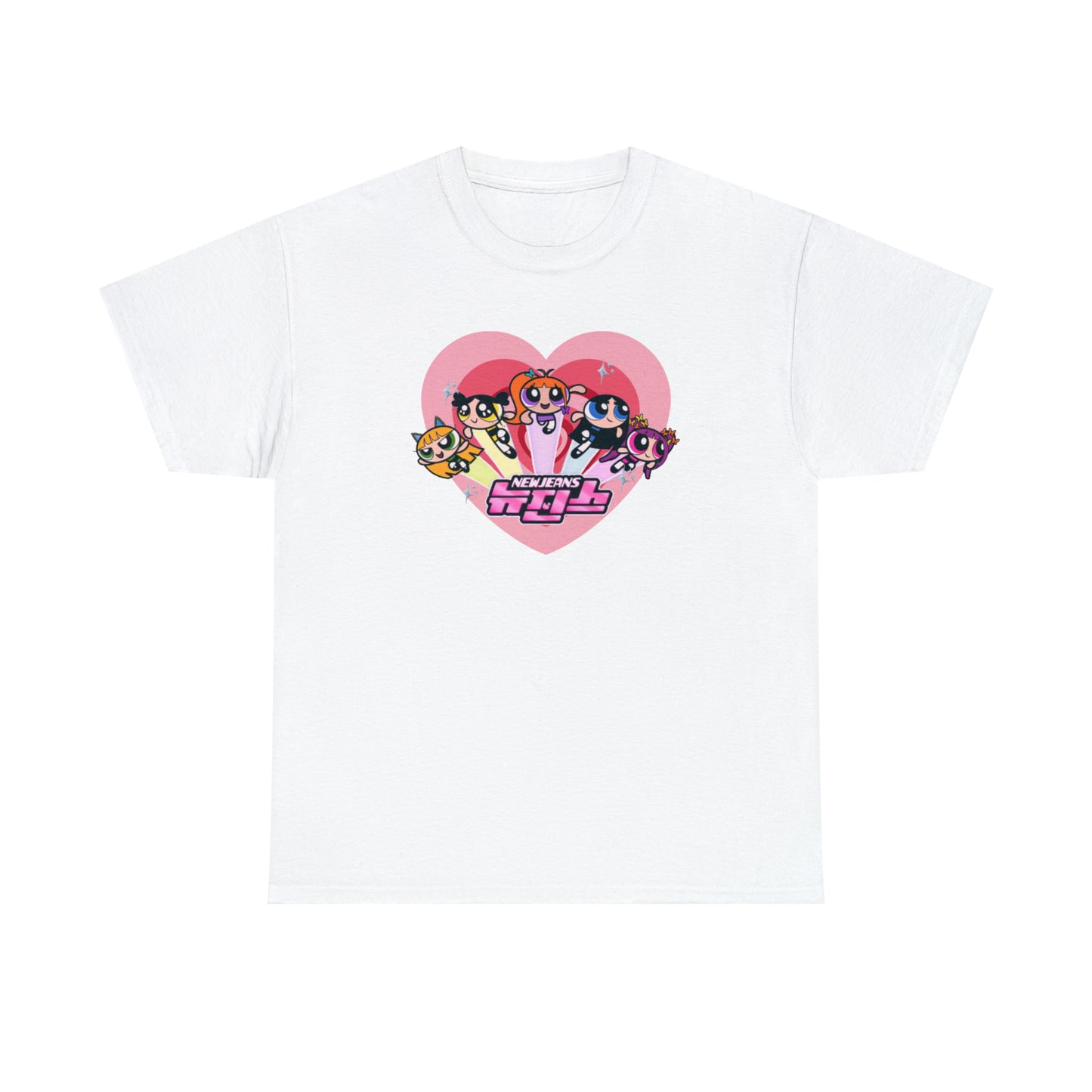 New Jeans X Power Puff Girls T-shirt | New Jeans