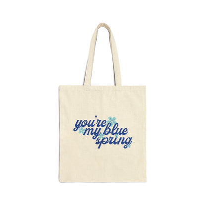 Blue Spring Tote Bag | TXT