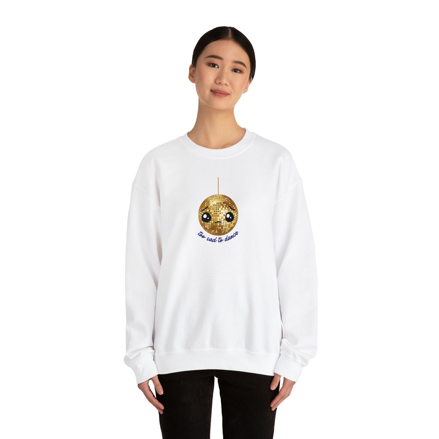 Too Sad To Dance Crewneck | Golden BTS Jungkook