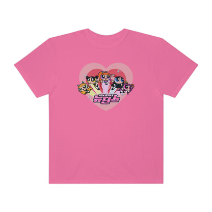 New Jeans X Power Puff Girls T-shirt | New Jeans (Premium)