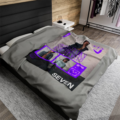 Jungkook Seven Velveteen Plush Blanket