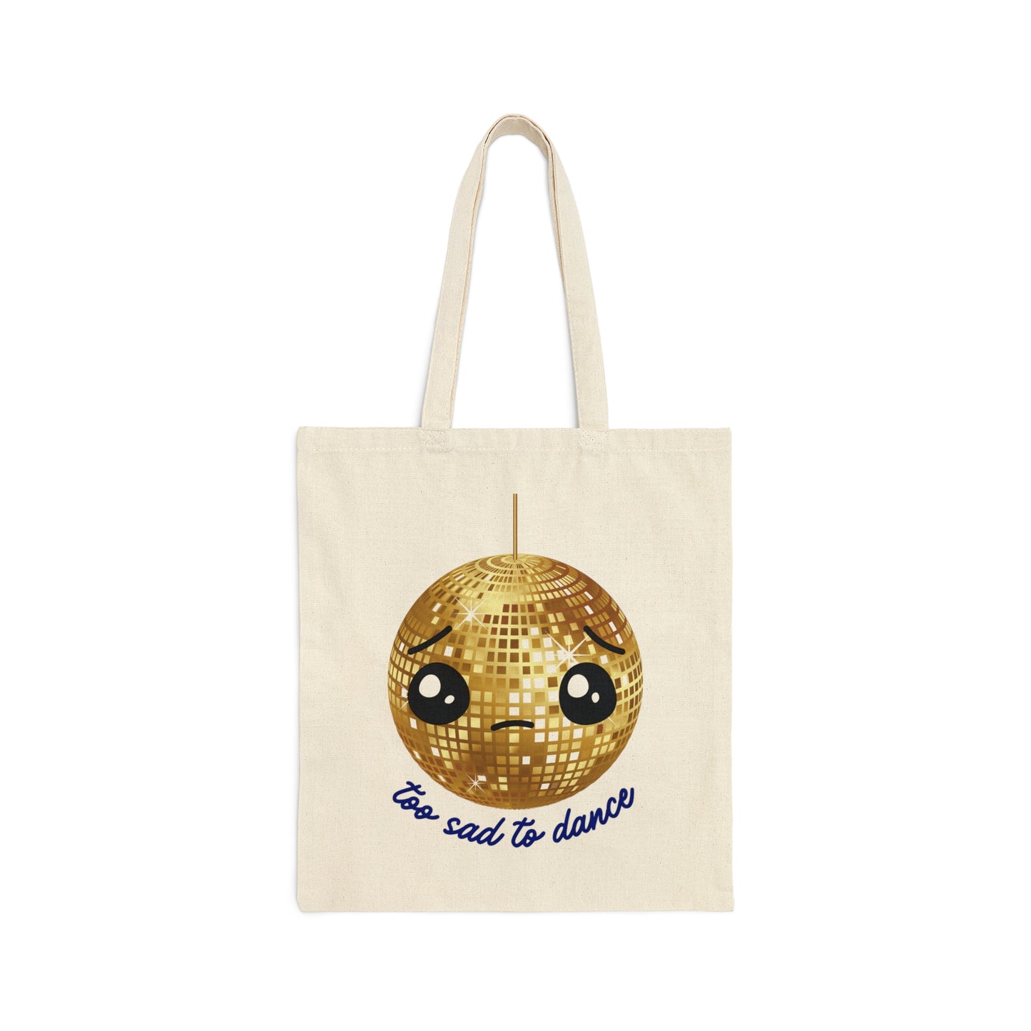 Too Sad To Dance Tote Bag | Golden BTS Jungkook