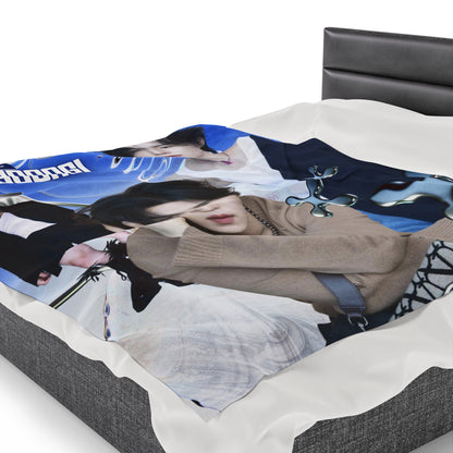 Min Yoongi | Suga BTS Velveteen Plush Blanket