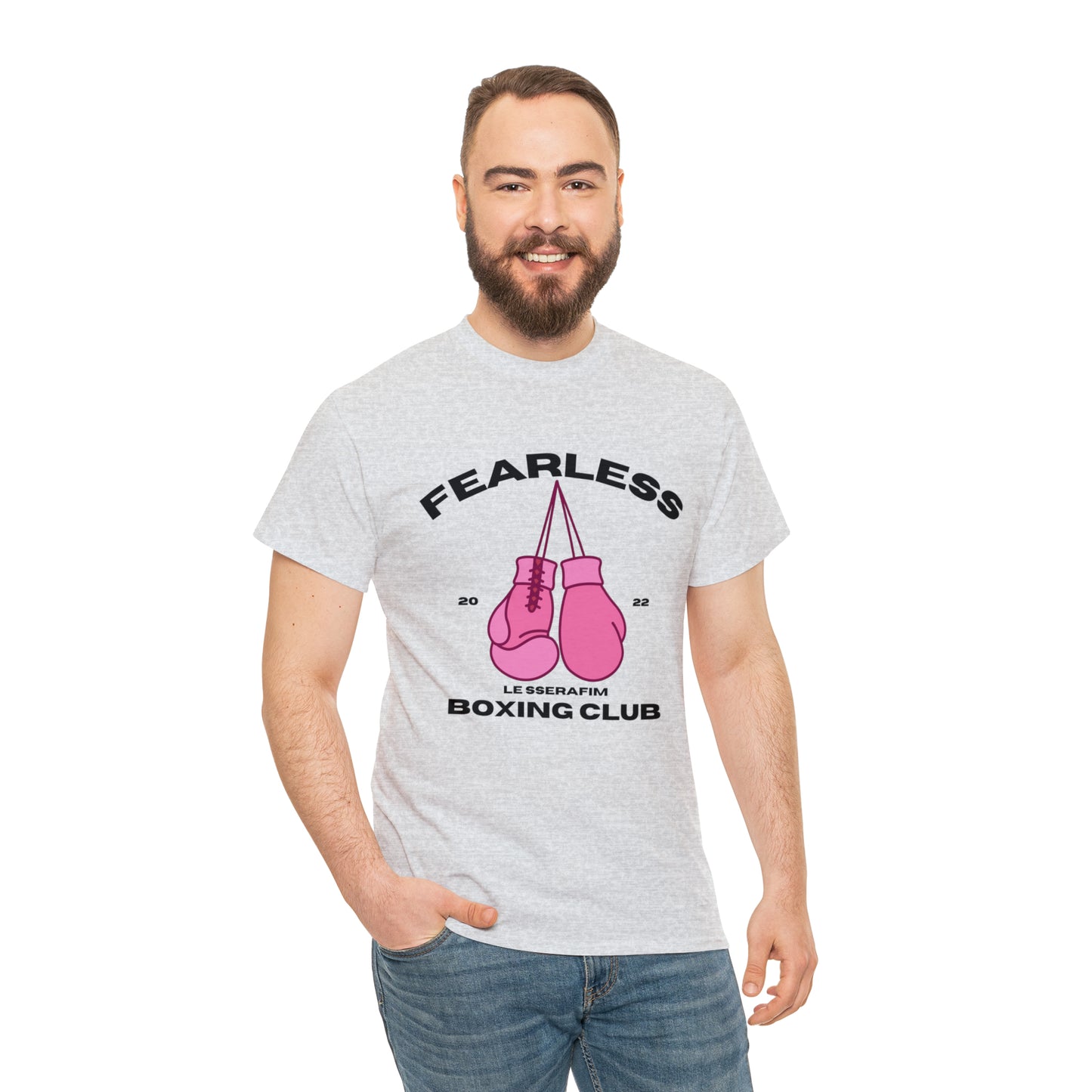 Fearless Boxing Club T-shirt | LESSERAFIM