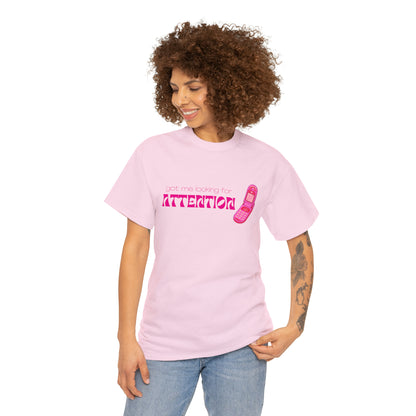 Got Me Looking For Attention (Pink) T-Shirt | New Jeans