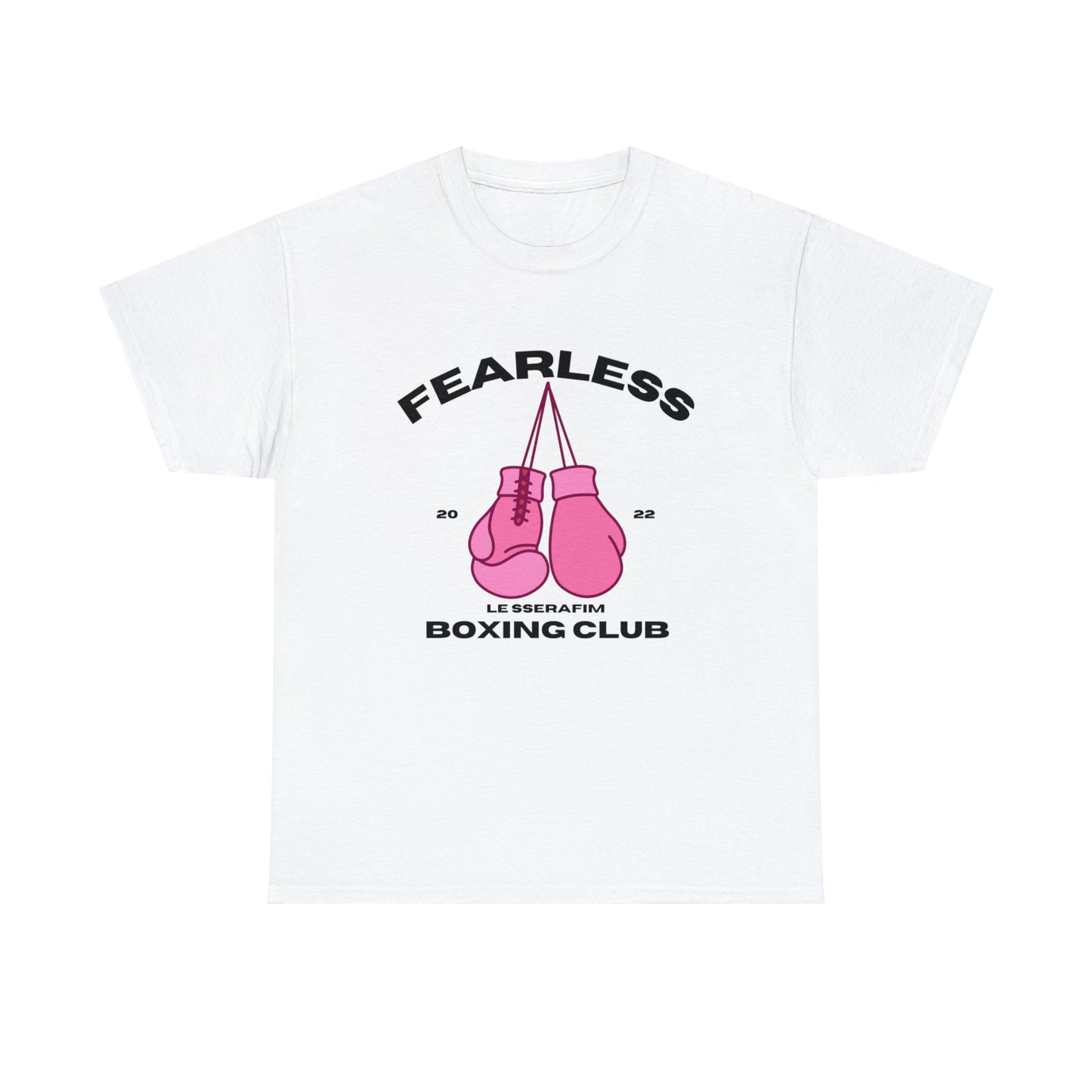 Fearless Boxing Club T-shirt | LESSERAFIM