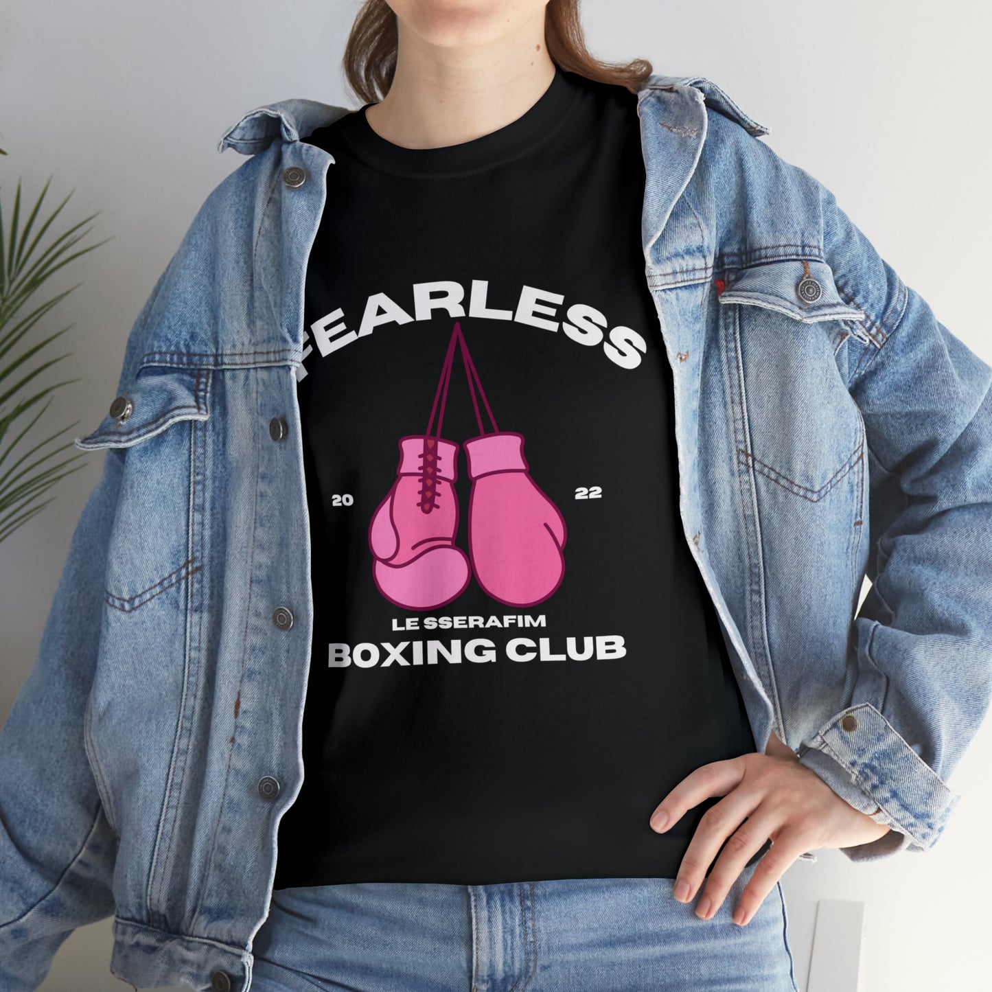 Fearless Boxing Club T-shirt | LESSERAFIM