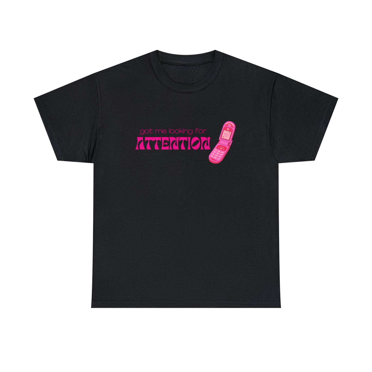 Got Me Looking For Attention (Pink) T-Shirt | New Jeans