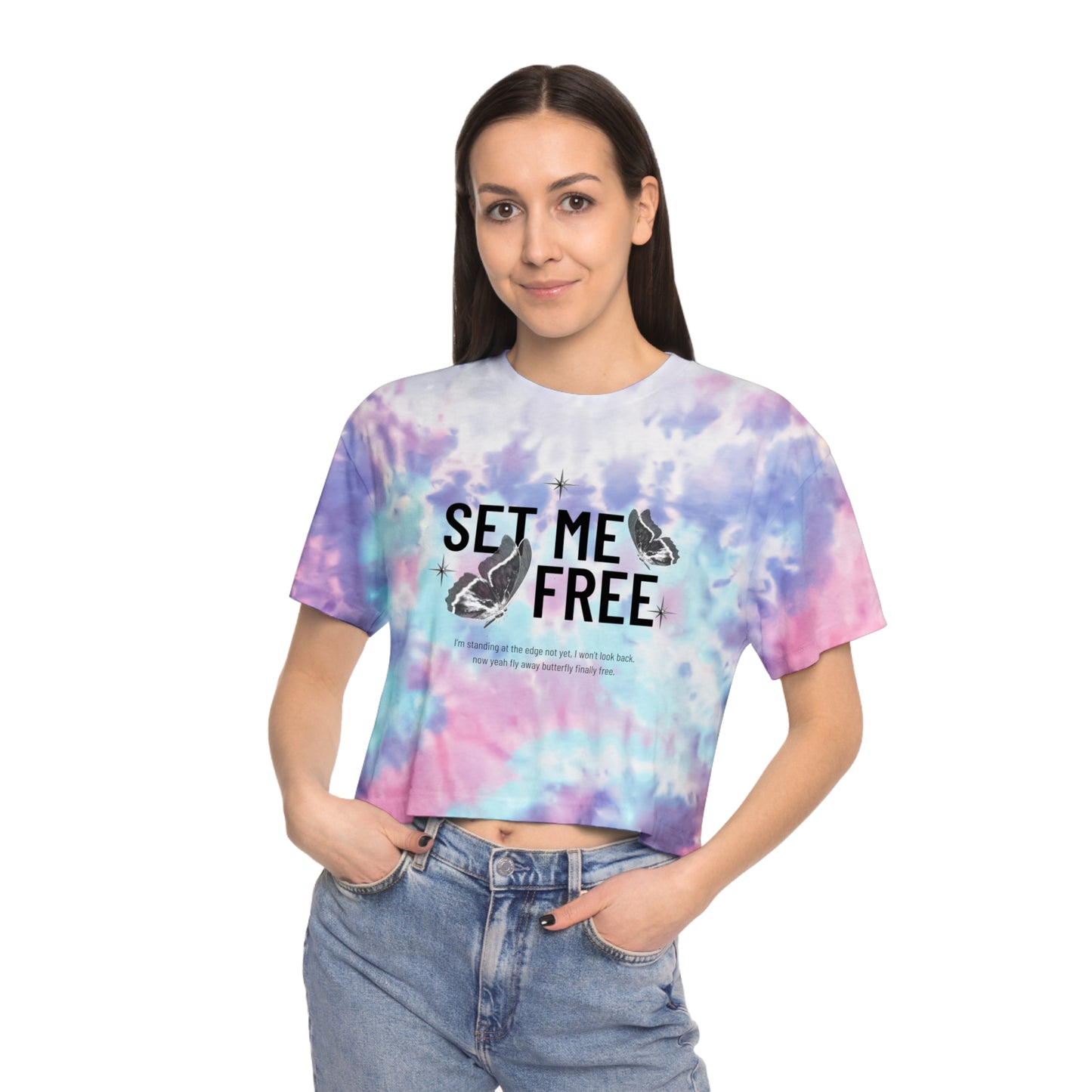 Set Me Free pt 2 Tie-Dye Crop Tee