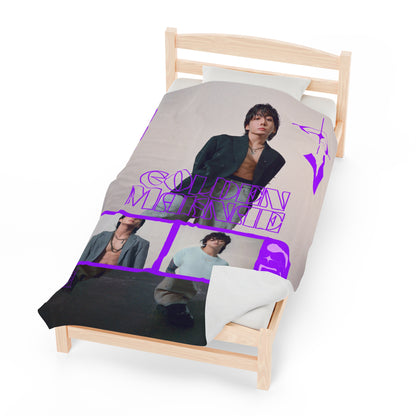 Jungkook Seven Velveteen Plush Blanket