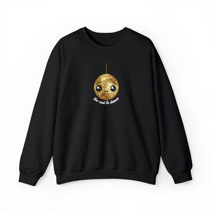 Too Sad To Dance Crewneck | Golden BTS Jungkook