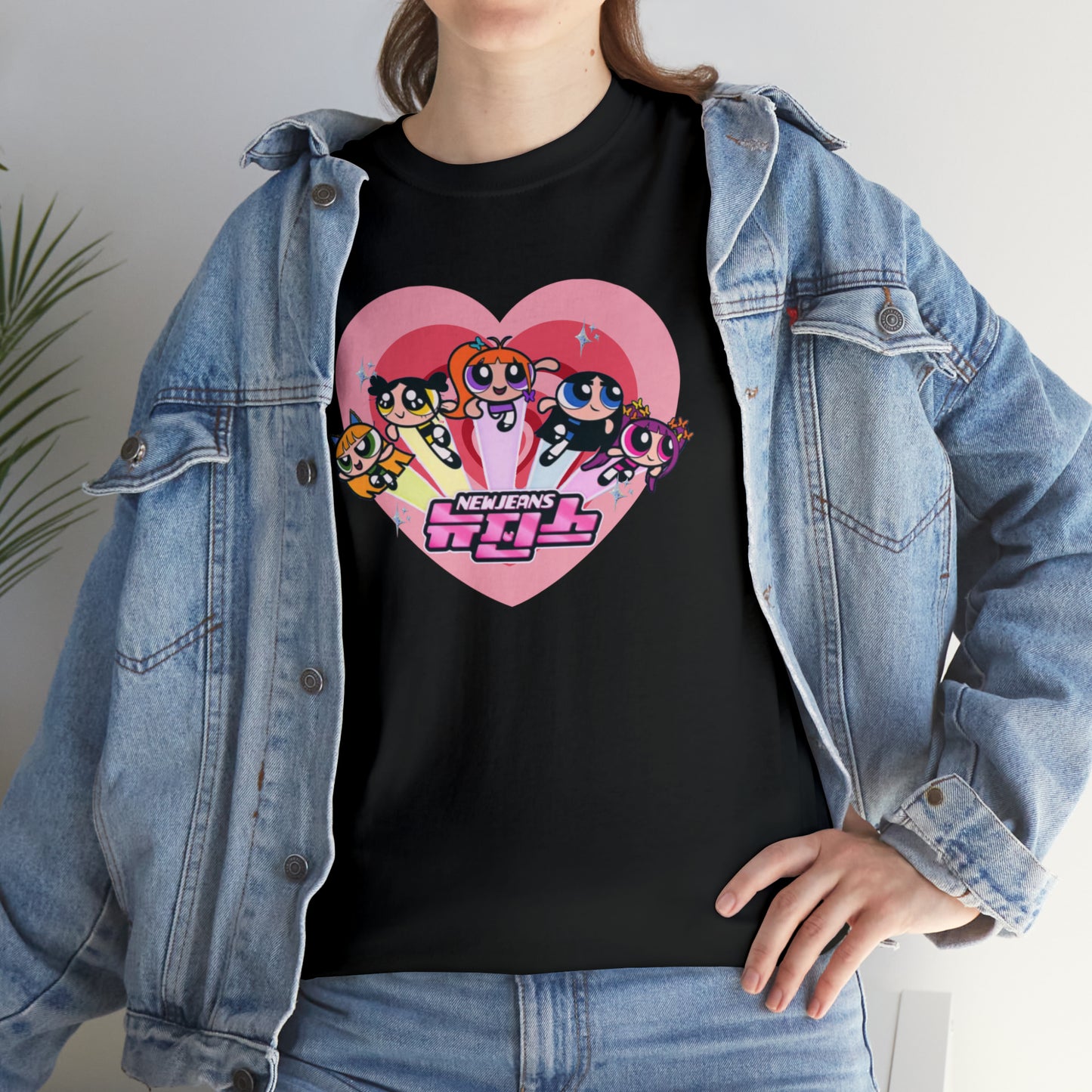 New Jeans X Power Puff Girls T-shirt | New Jeans