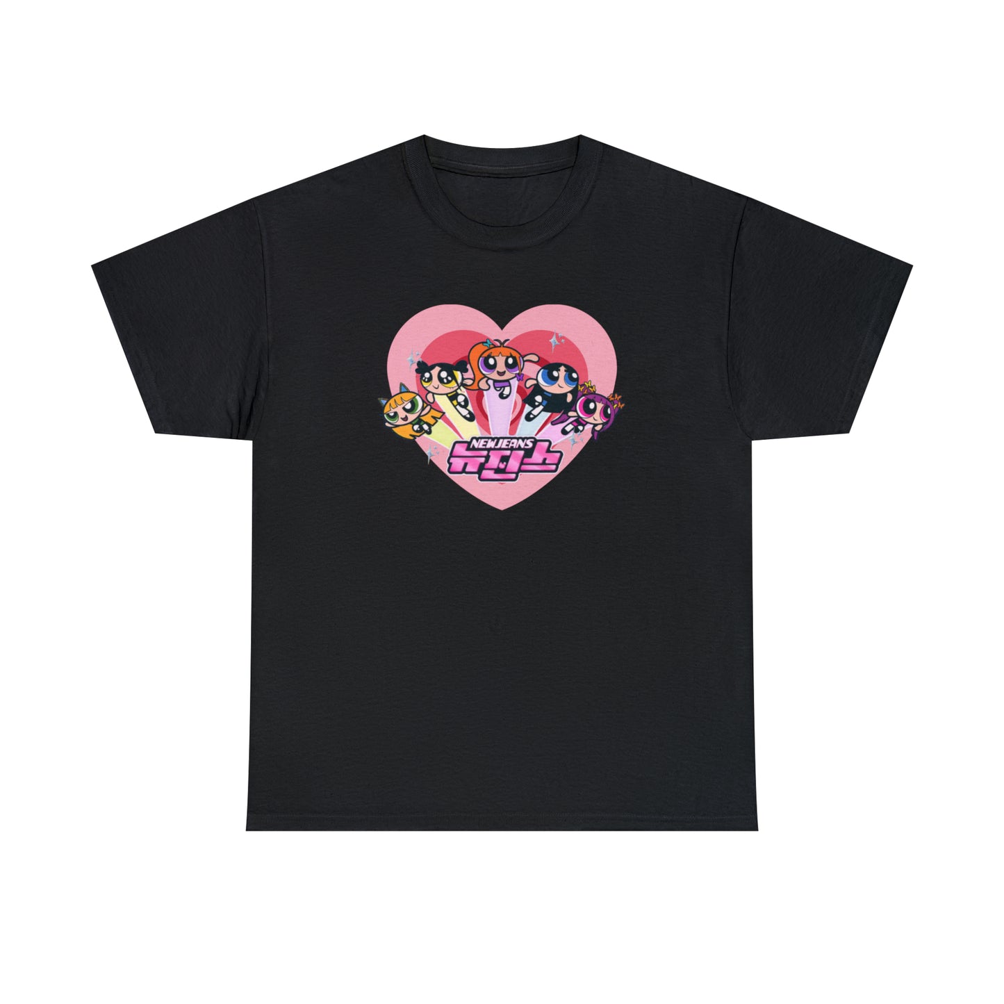 New Jeans X Power Puff Girls T-shirt | New Jeans