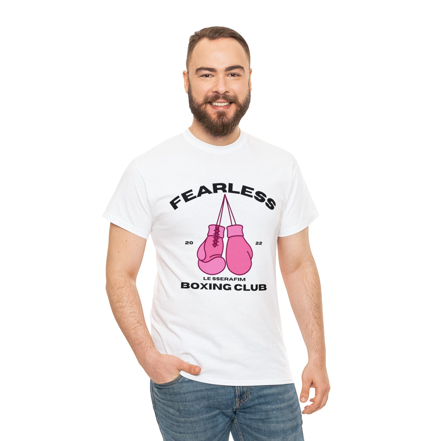 Fearless Boxing Club T-shirt | LESSERAFIM