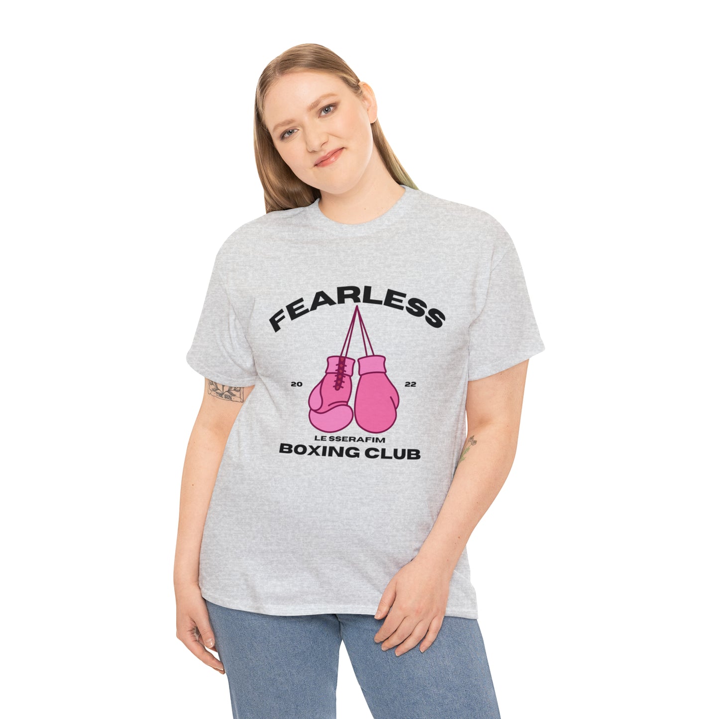 Fearless Boxing Club T-shirt | LESSERAFIM