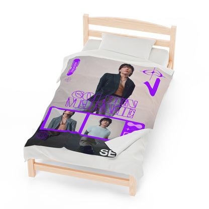 Jungkook Seven Velveteen Plush Blanket