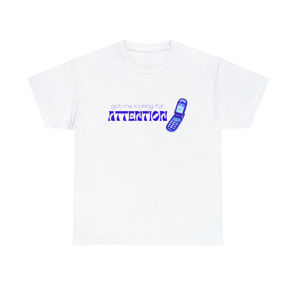 Got Me Looking For Attention (Blue) T-shirt | New Jeans