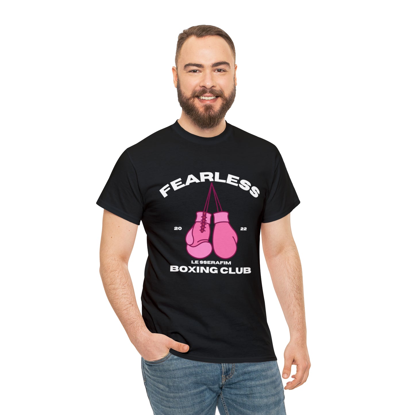 Fearless Boxing Club T-shirt | LESSERAFIM