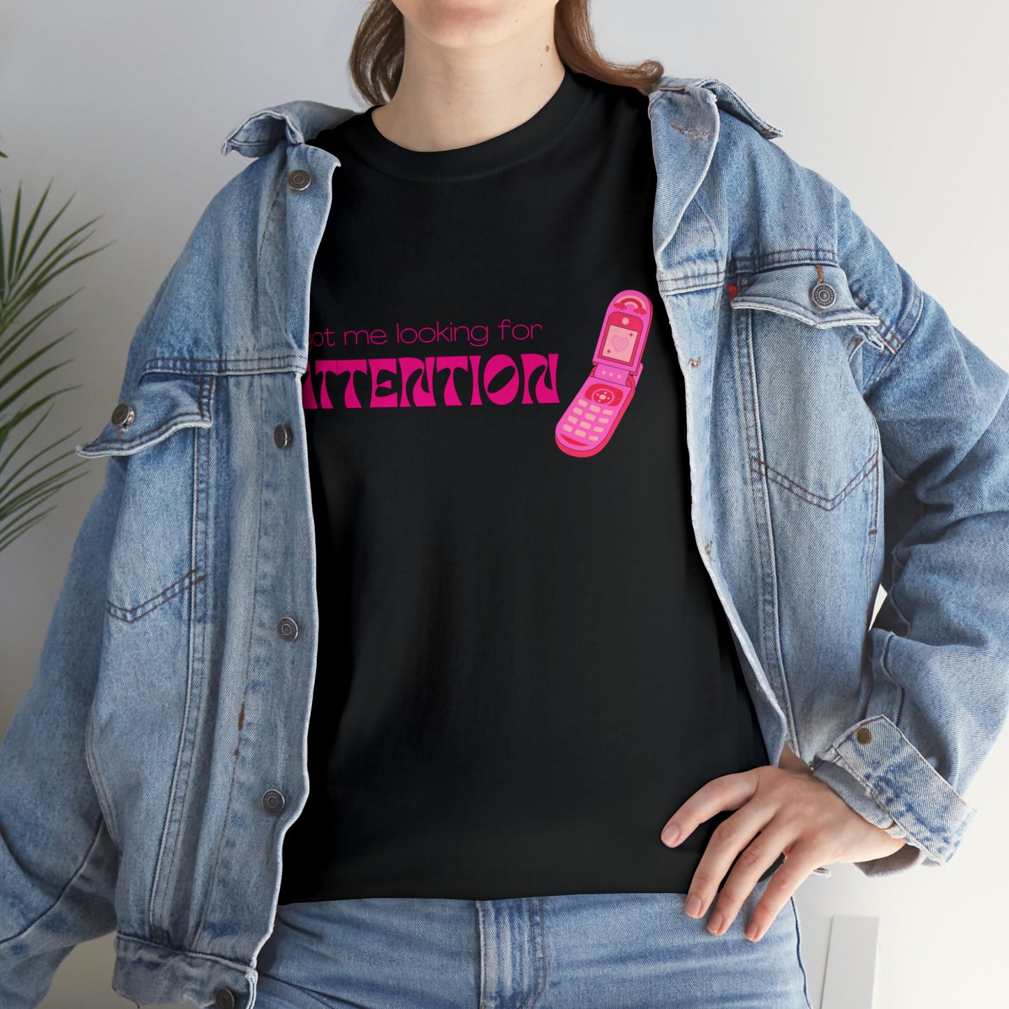 Got Me Looking For Attention (Pink) T-Shirt | New Jeans