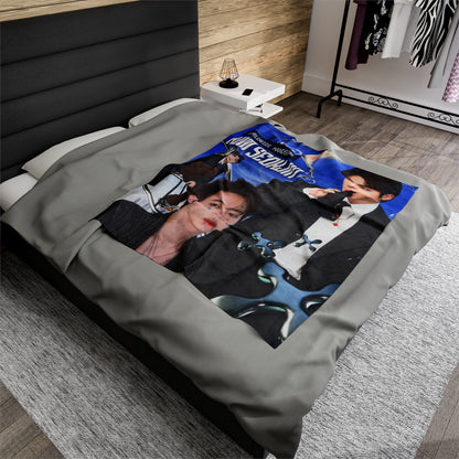 Kim Seokjin BTS Velveteen Plush Blanket