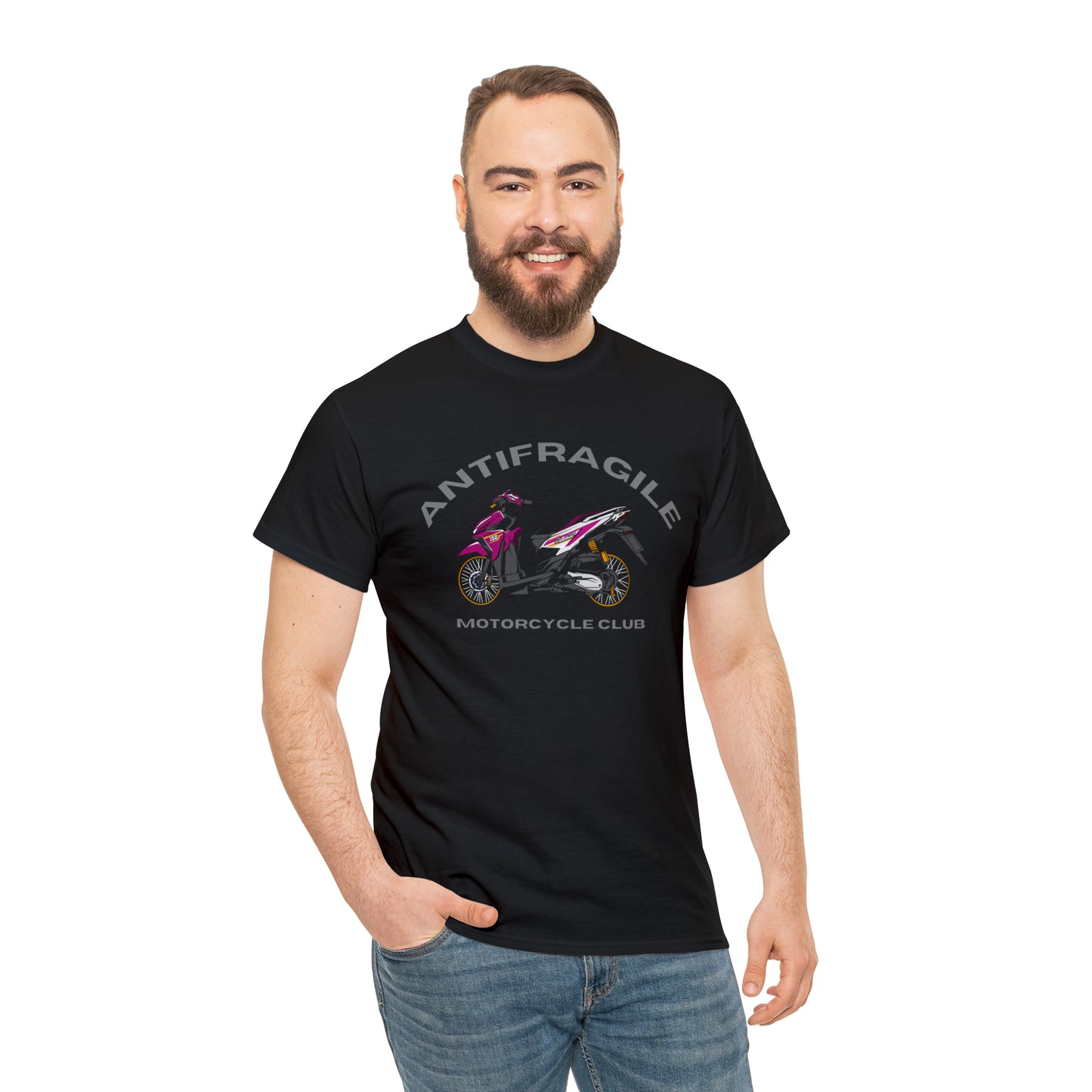 Antifragile Motorcycle Club T-shirt | LESSERAFIM