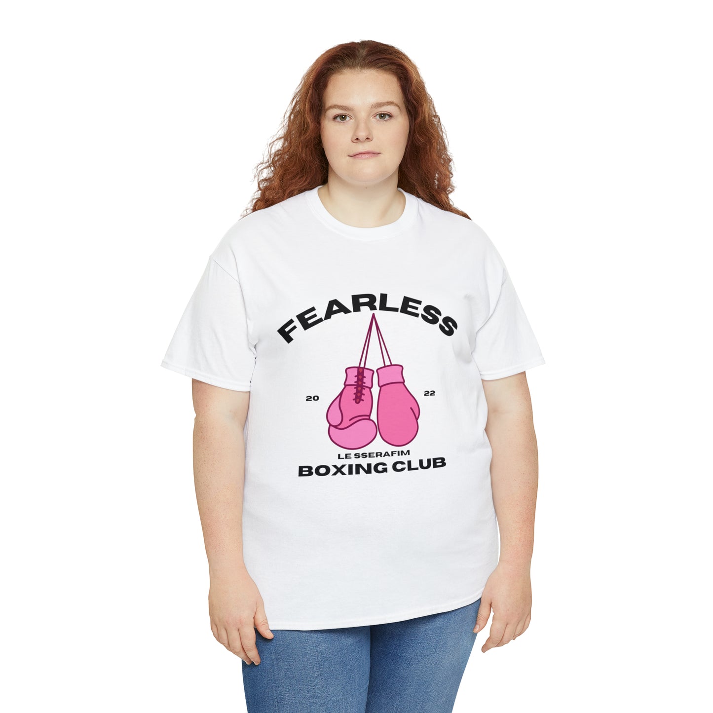 Fearless Boxing Club T-shirt | LESSERAFIM