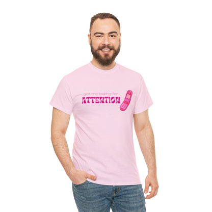 Got Me Looking For Attention (Pink) T-Shirt | New Jeans