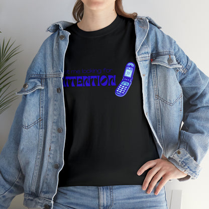 Got Me Looking For Attention (Blue) T-shirt | New Jeans