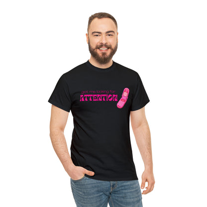 Got Me Looking For Attention (Pink) T-Shirt | New Jeans