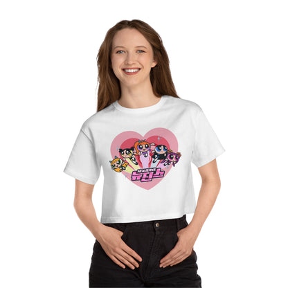 New Jeans X Powerpuff Girls Cropped T-Shirt