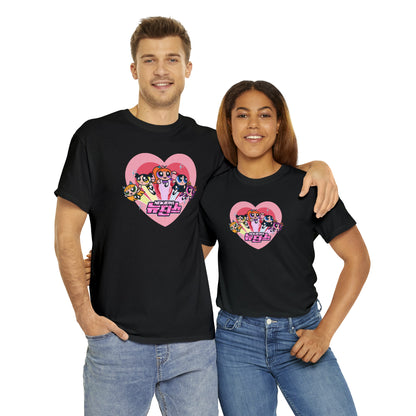 New Jeans X Power Puff Girls T-shirt | New Jeans